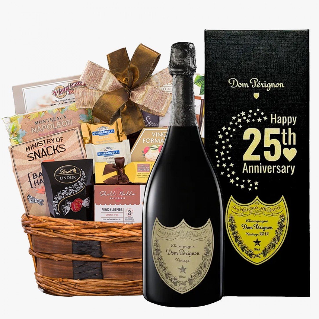 Buy Dom Perignon Anniversary Gift Basket Online
